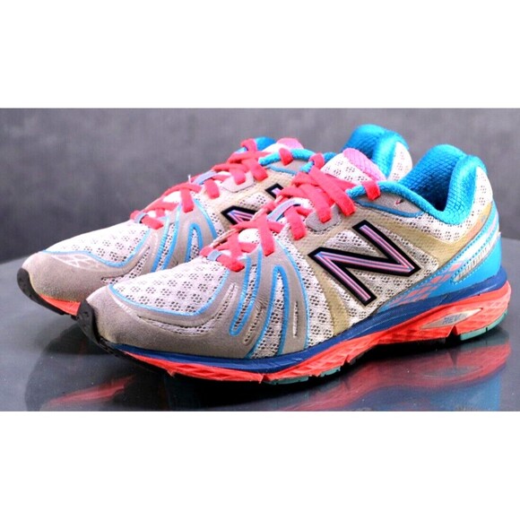 New Balance 790v3 Women's Running Shoes Size 6.5 B Gray Blue Hot Pink - Picture 1 of 11
